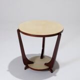 Art deco parchment table, 1930s