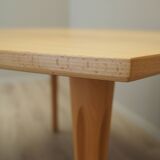 Beech table, Danish design, 1970s, designer: Takshi Okamura & Erik Marquard