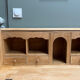 English pine chest of drawers