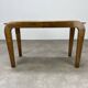 1950s modernist side table, wood, vintage