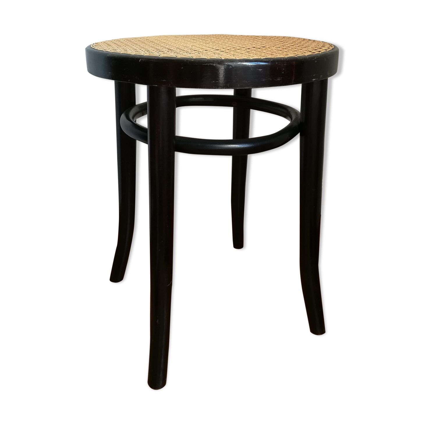 Black bistro seating cannage