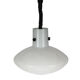 White limburg glas ufo pendant lamp
