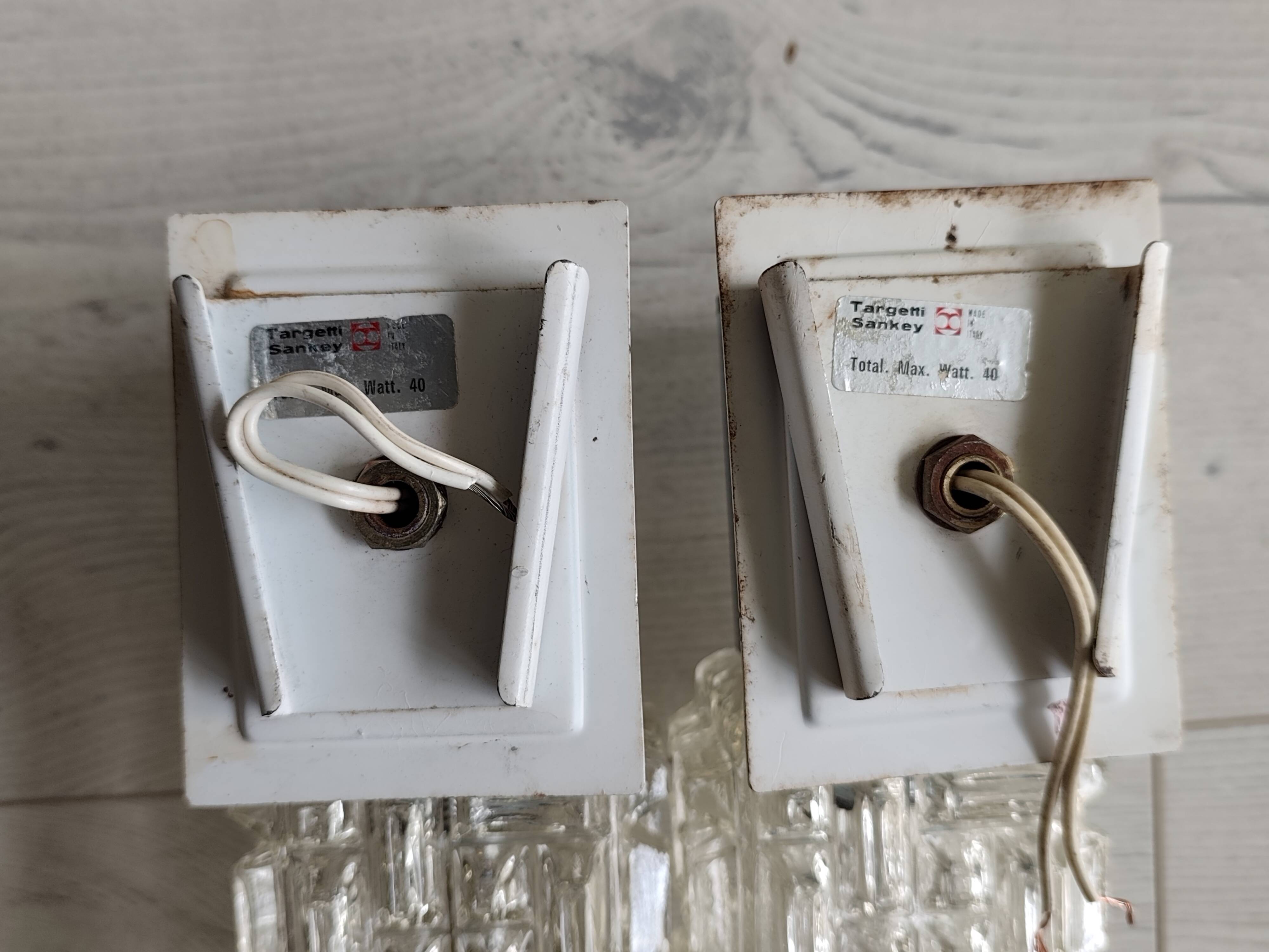 Pair of design wall lights Targetti Sankey – Made in Italy
