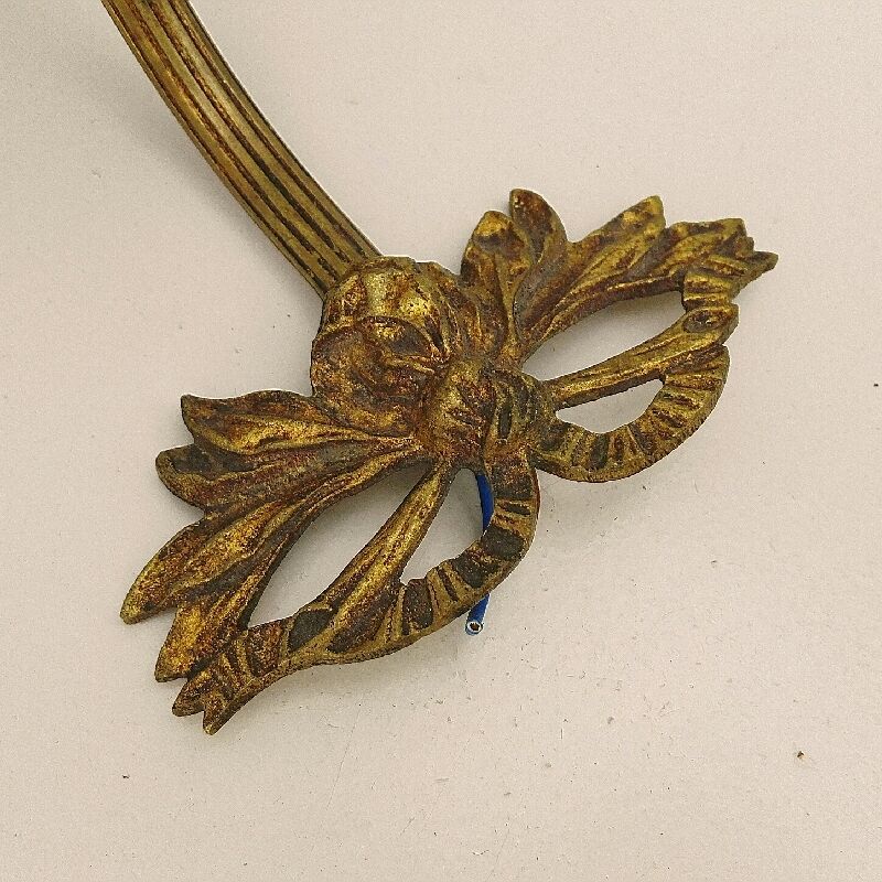 Sconce golden bronze tulip