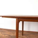 Mid-Century Danish Teak Extendable Dining Table, 1960s.