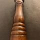 Pepper or pepper mill in wood Peugeot Frères Lion, height 26 cm