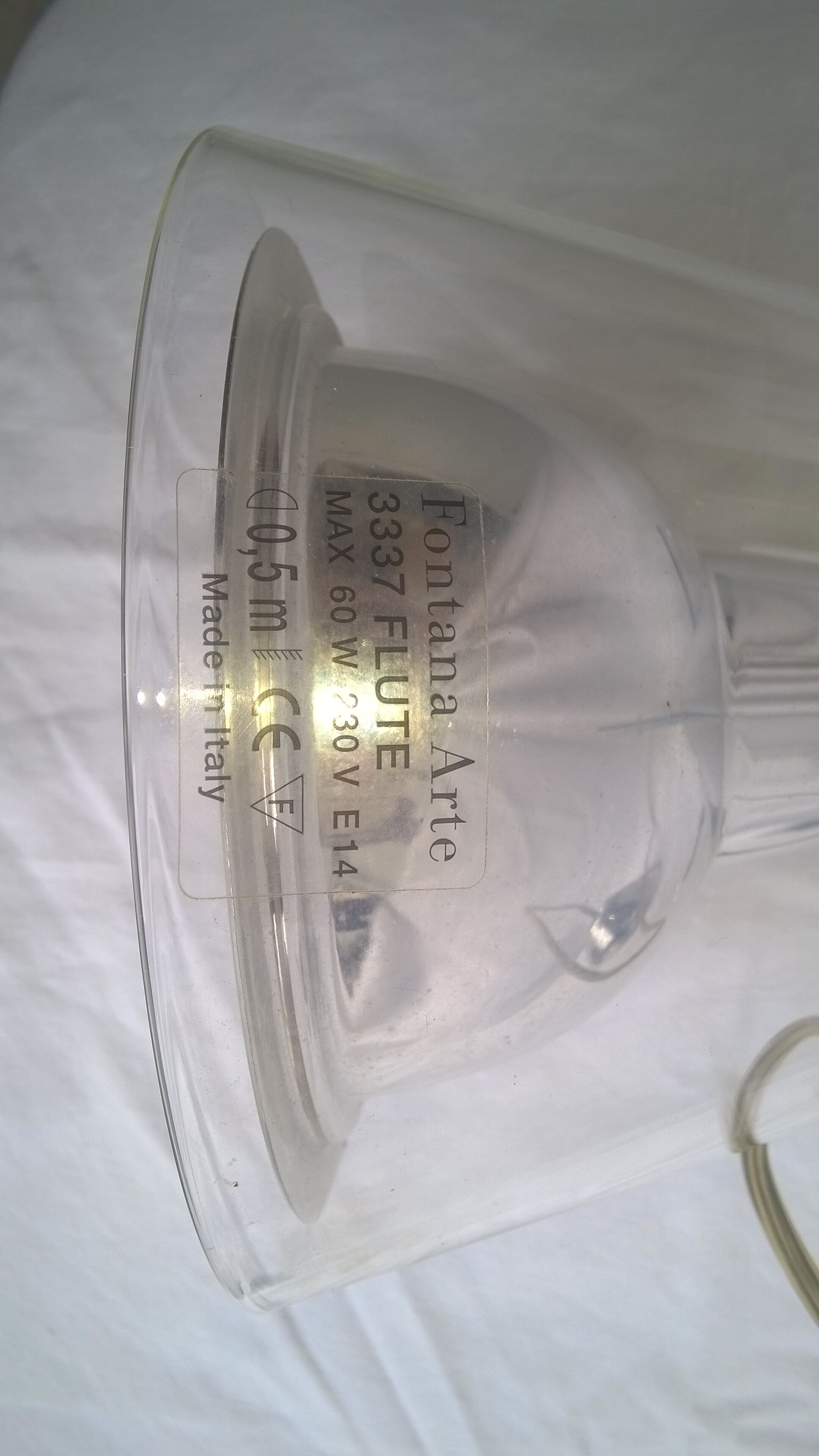 Suspension fontana arte