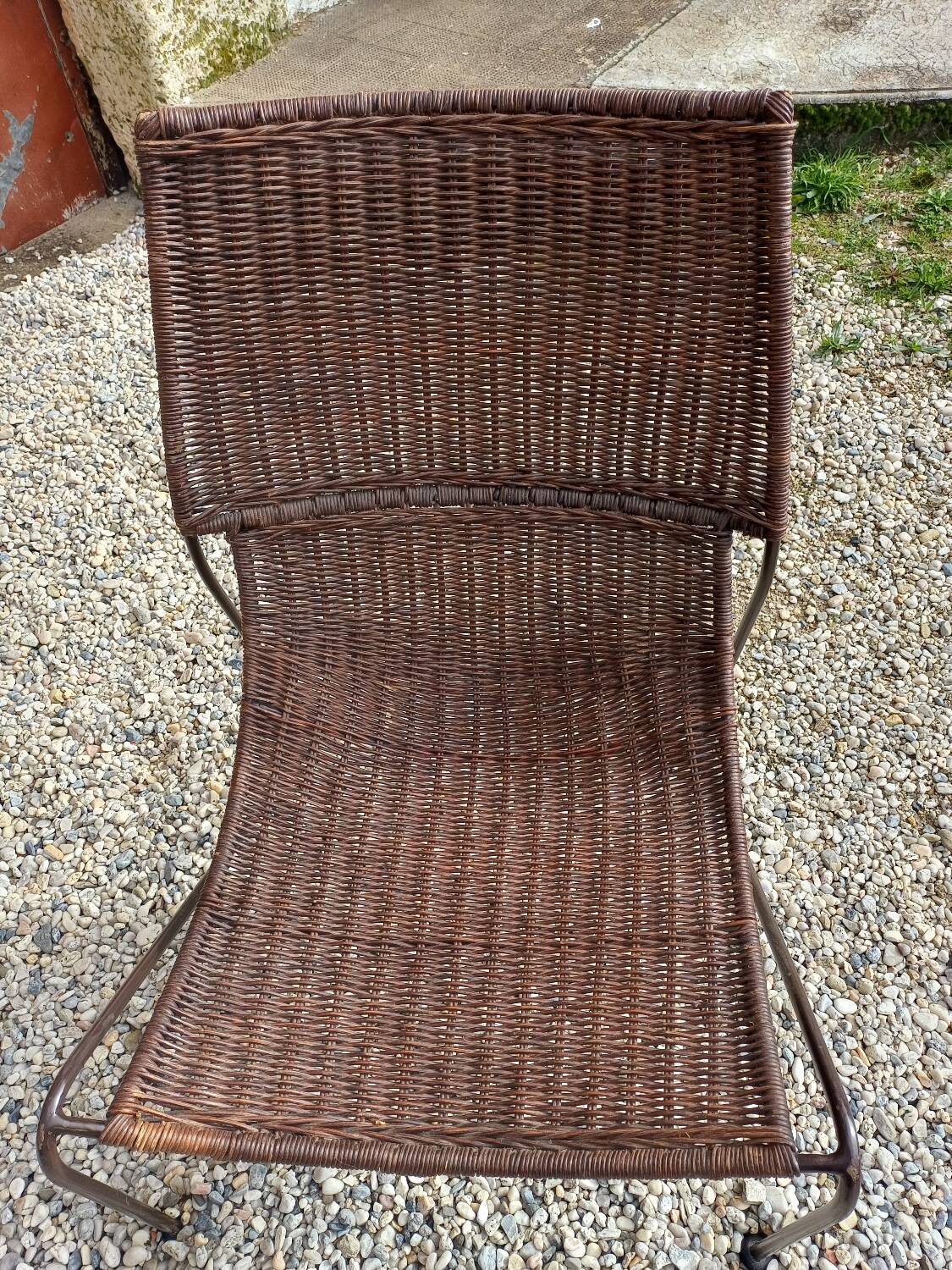 Frederick Weinberg Wicker Armchairs