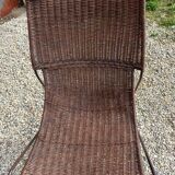Fauteuils en osier Frederick Weinberg