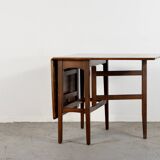 Table à abattants vintage en teck, style milieu du siècle. Livraison. Moderne/Rétro/Danois