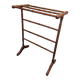 Porte serviette en bois style bambou