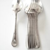 9 Apollo silver metal cutlery