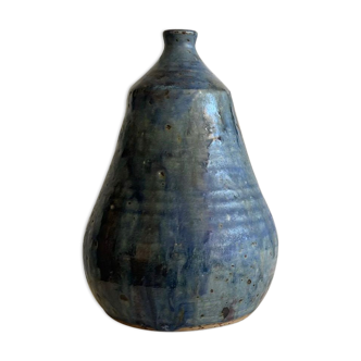 Glazed stoneware vase by François Baumlin