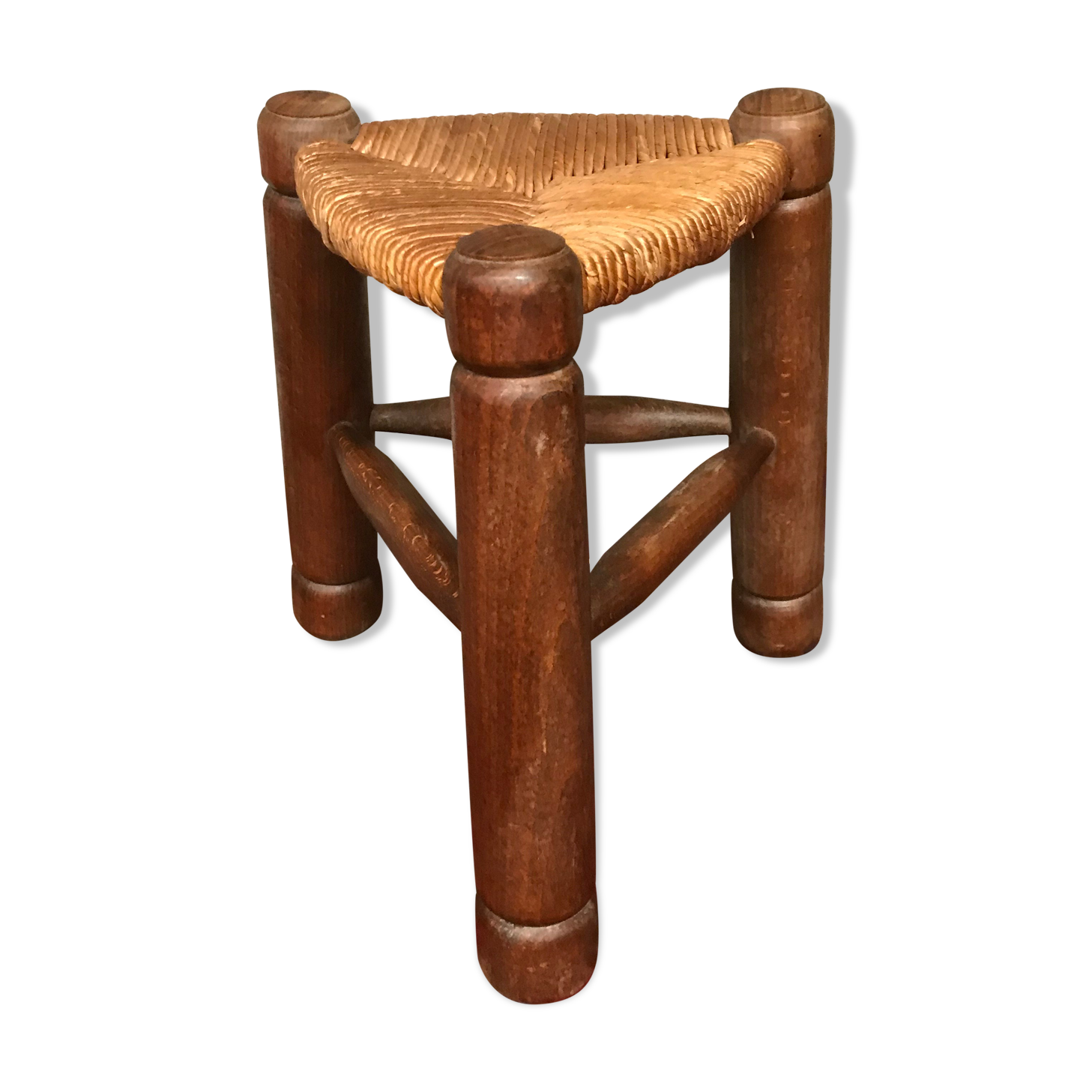 Vintage tripod stool 50
