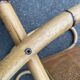Rattan and cane rocking chair