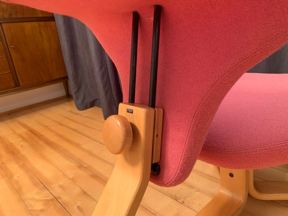 Norwegian armchair from Stokke, 1980s