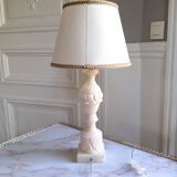 Alabaster marble lamp
