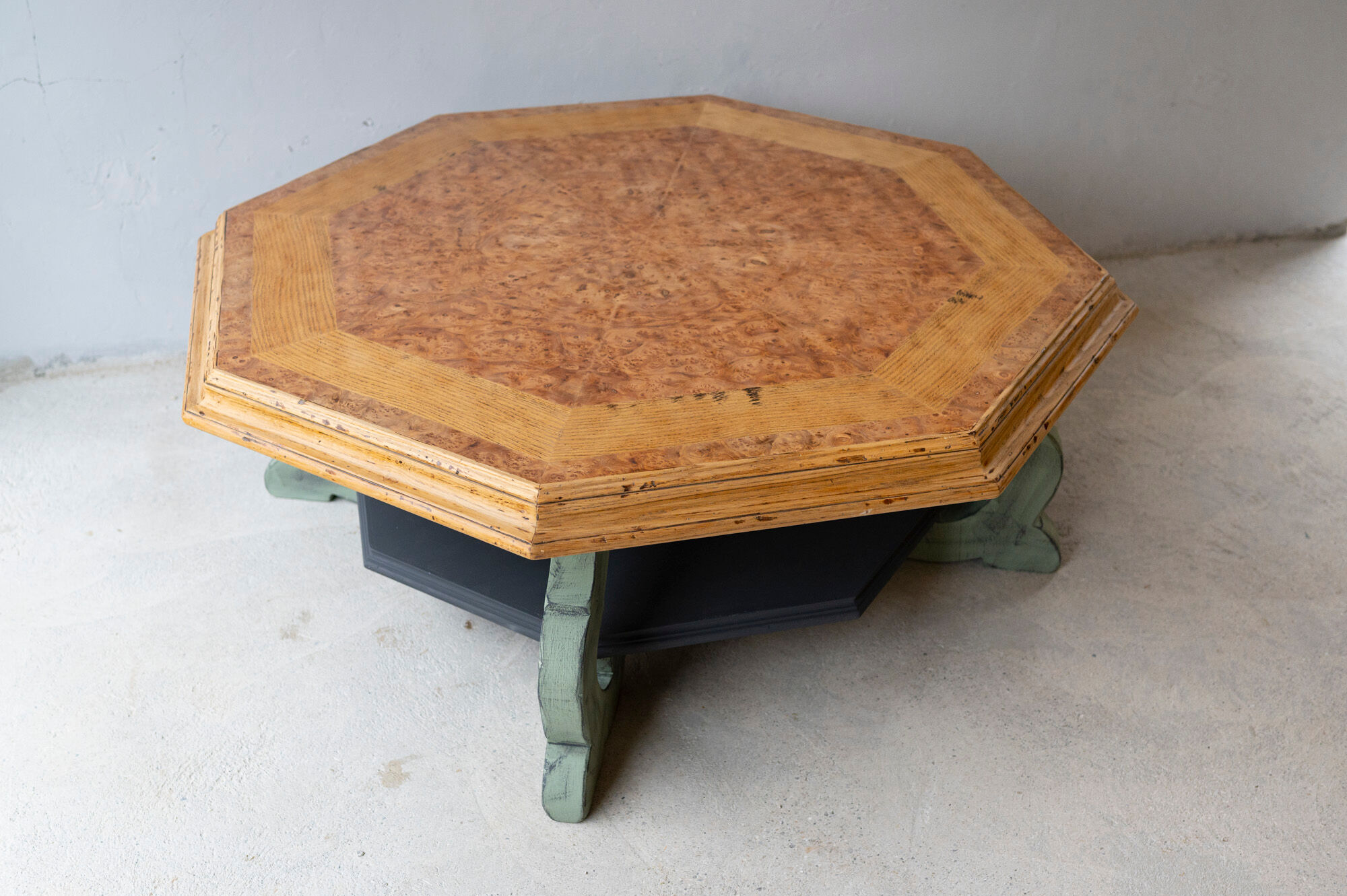 Hexagonal coffee table 130cm