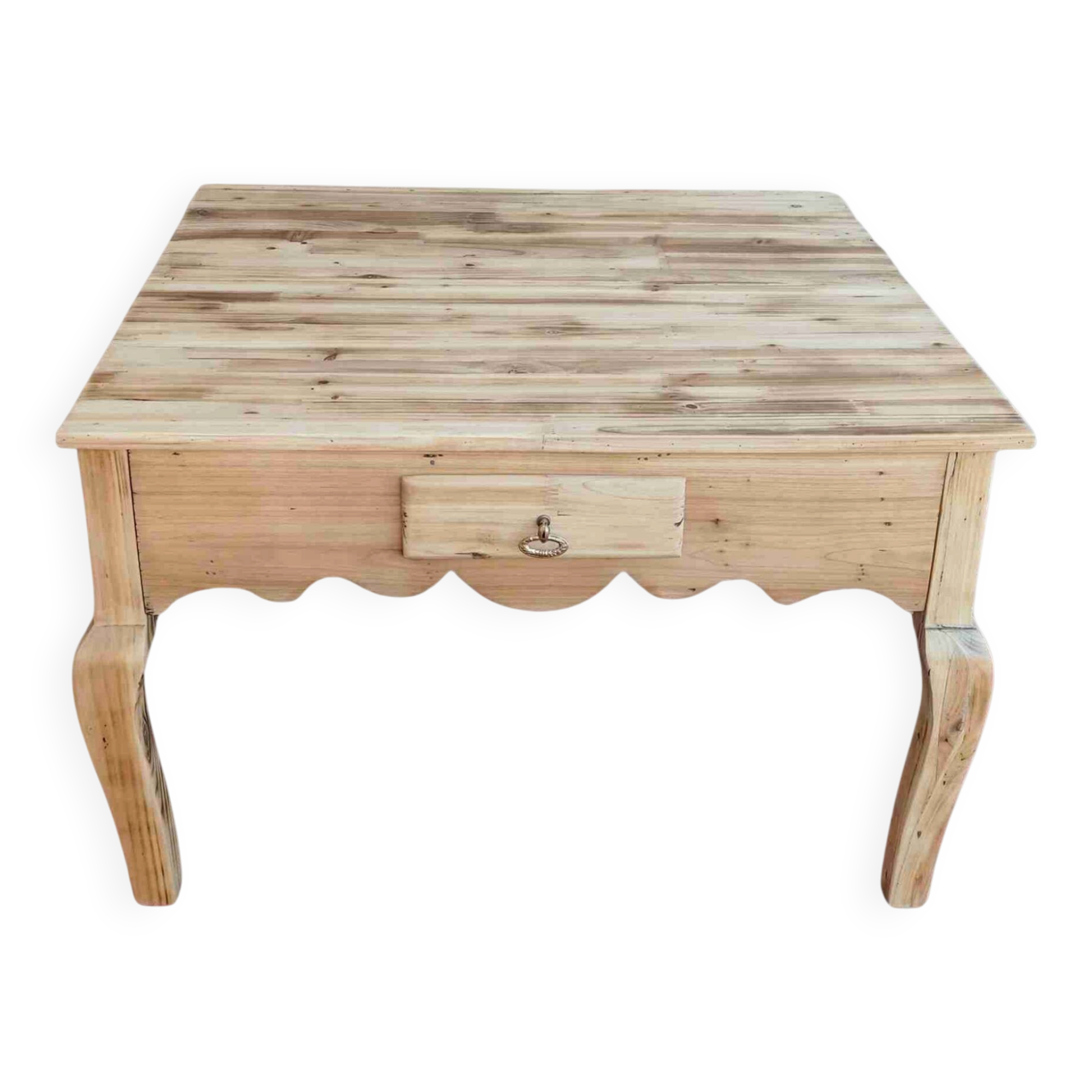 Table basse en pin massif