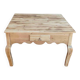 Table basse en pin massif