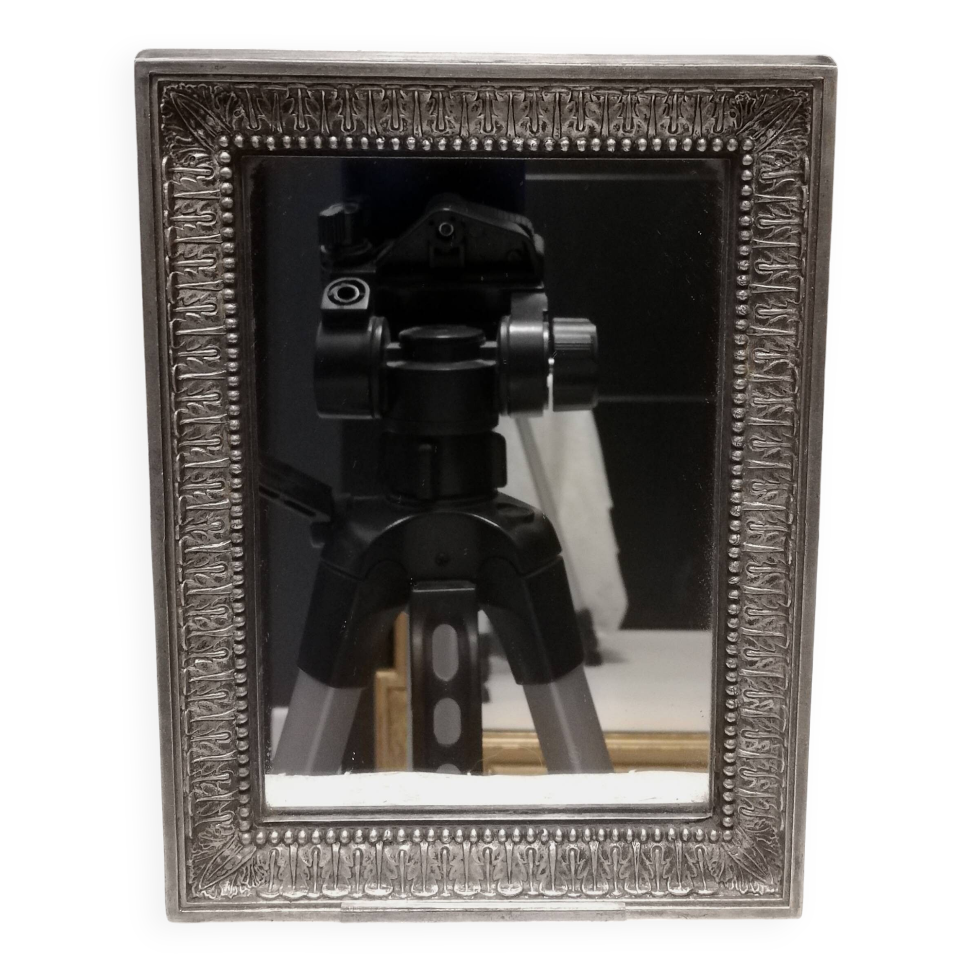 Silver bronze mirror