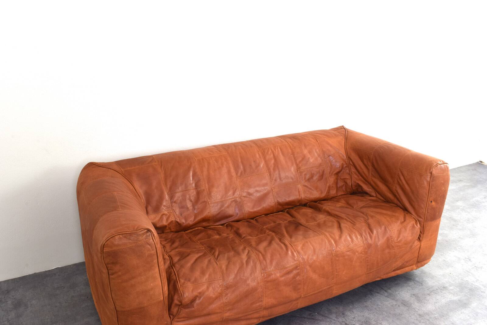 Leather Sofa Model Klippan by Noboru Nakamura for Ikea, 1980s.