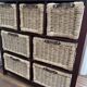 Rattan chest of drawers