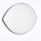 Miroir biseauté en forme d'oeil 1950 65x46cm