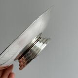 Shiny silver metal cup