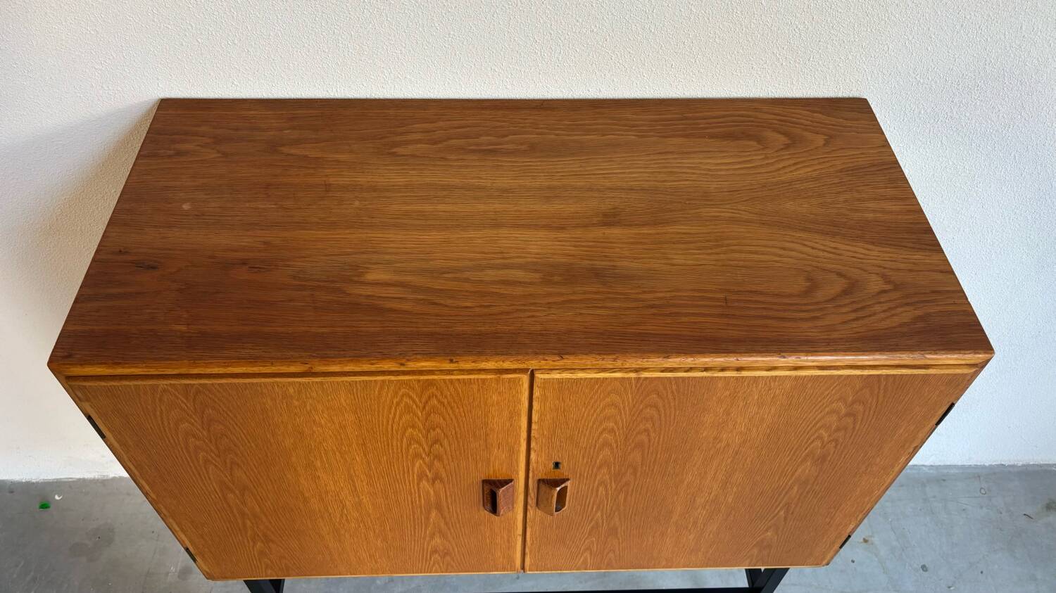 Vintage Danish cabinet oak