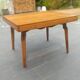 Scandinavian solid oak table