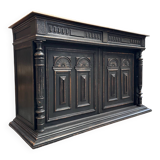 Oak counter, late 19th century