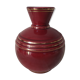 Art deco vase in faience