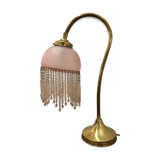 Swan collar and stamps lamp
