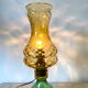Lampe vintage en verre