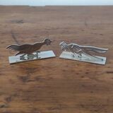 Zoomorphic knife holder set