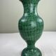 Vase en laiton décoré 