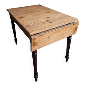 Table vintage française - rallonge bureau