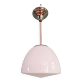 Bauhaus suspension by Philips in white opaline, 1930s.