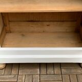 Antique Parisian glass cabinet H150