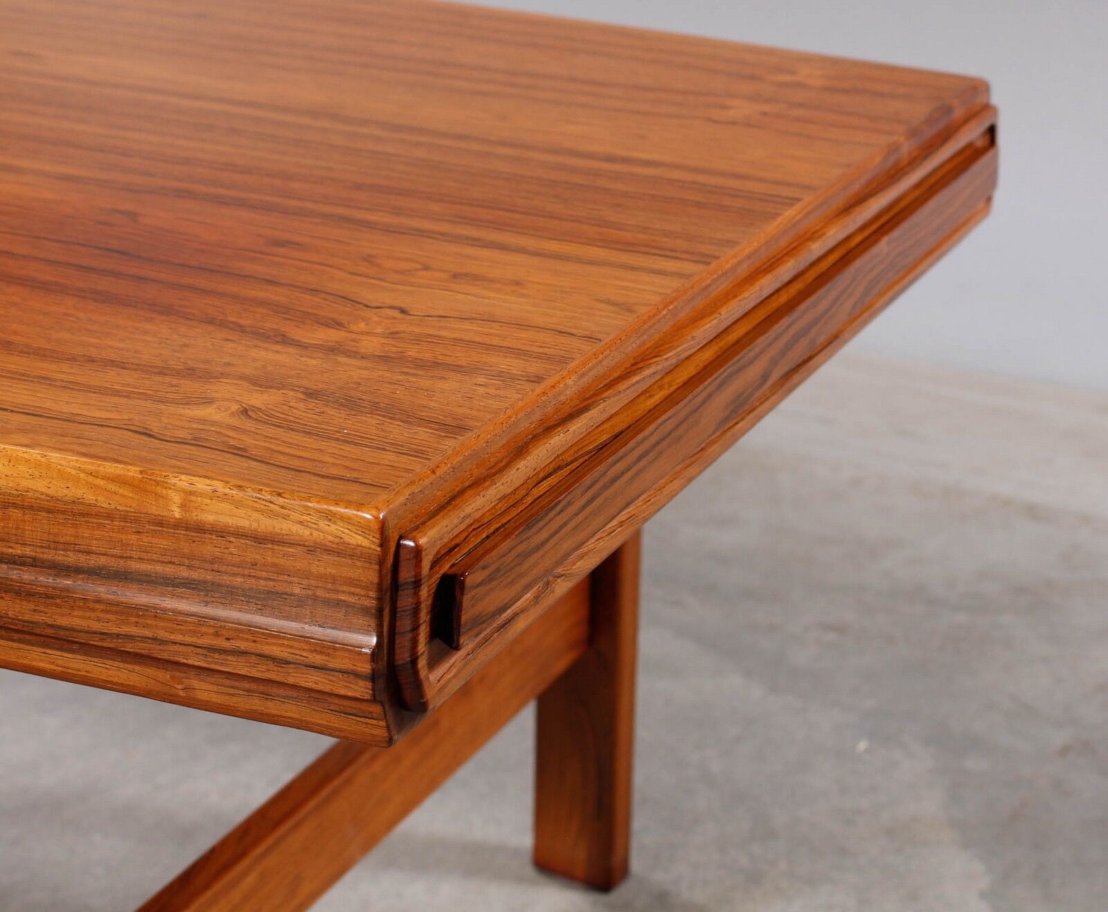 Table basse palissandre design scandinave 1950