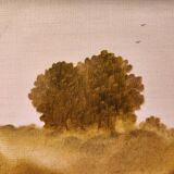 Dreamlike oil painting on canvas by Jean Guy Berlanger