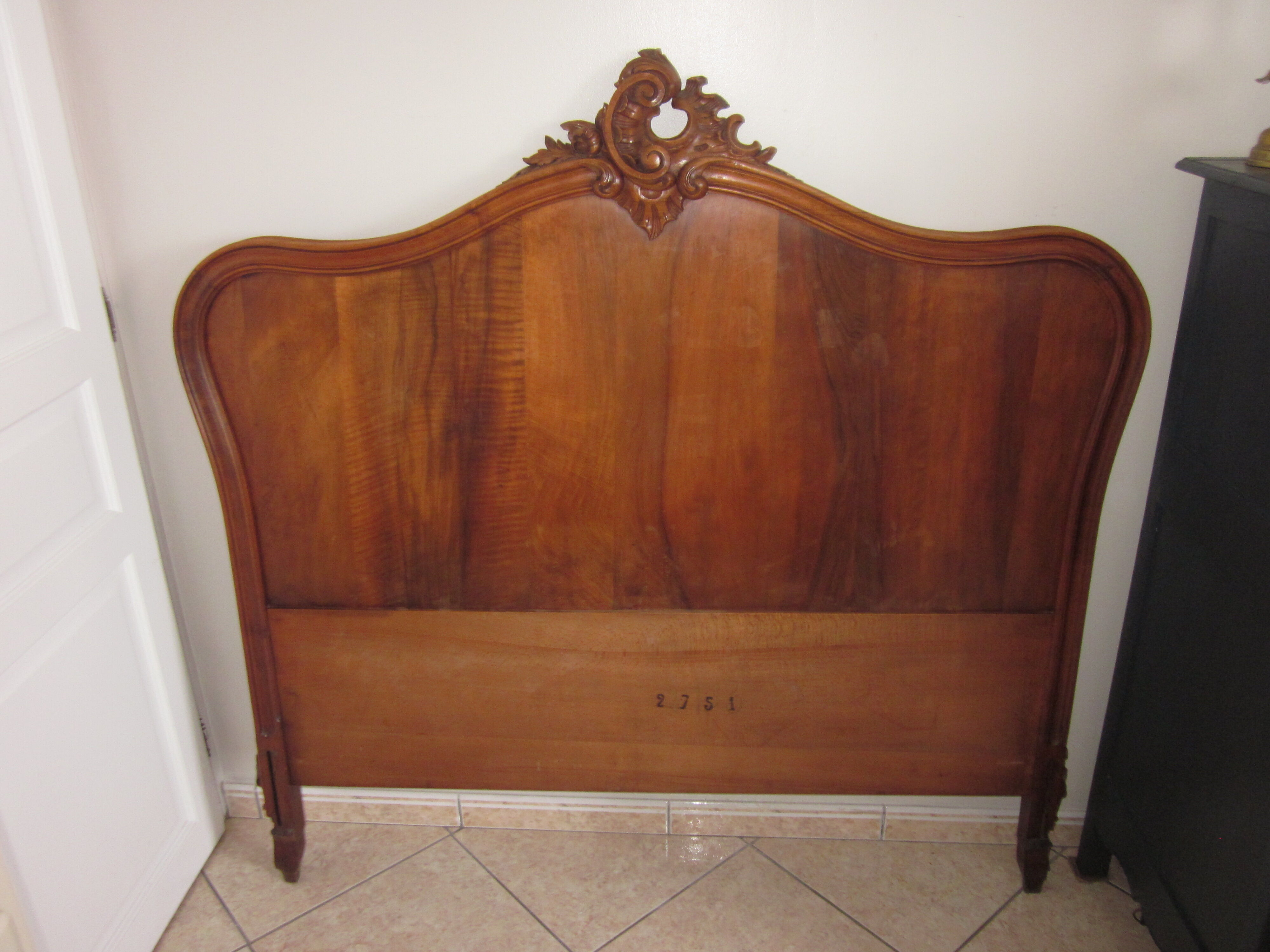 Louis XV style headboard