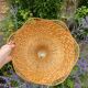 Suspension in rattan and vintage wicker