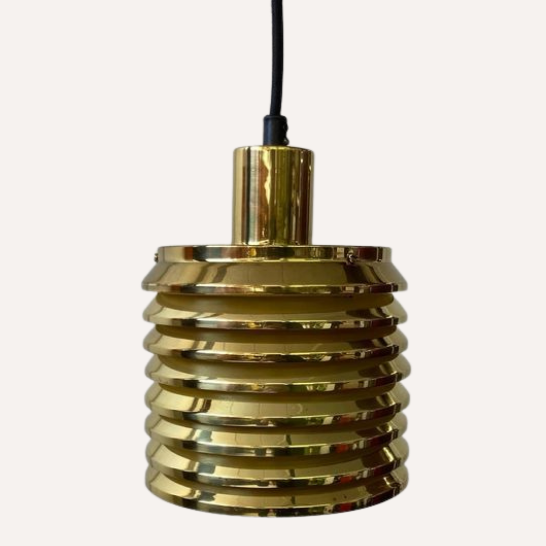 Hans Agne Jakobsson for Markaryd T-642 modernist hanging lamp, 60s
