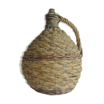 Braided demijohn