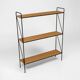 Rattan design bookshelf - Vintage 1960