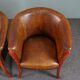 Set of 2 convertible armchairs in sheepskin accent chairs