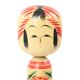 Grande poupée Kokeshi taille XL en bois, Japon, époque Showa, 38 cm