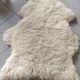 Natural sheepskin 130 x 95 cms